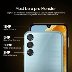 Samsung Galaxy M15 5G Prime Edition  - Topaz Blue - Image 5