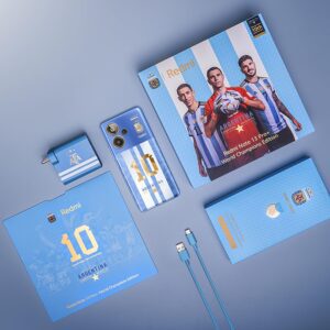 Redmi Note 13 Pro+ World Champions Edition (Victory Blue, 12GB RAM, 512GB Storage) | World's First Mediatek 7200 Ultra 5G | 200MP Hi-Res Camera | 1.5K Curved AMOLED | 120W HyperCharge - Image 3