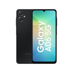 Samsung Galaxy A06 5G (Black, 4GB RAM, 64GB Storage) | 17.13 cm HD+ Display | 50MP Dual Camera | 5000mAh Battery | IP54 Rated | Expandable Storage | Works Worldwide | Indian Version