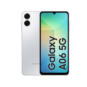Samsung Galaxy A06 5G Smartphone, Light Gray, 6GB RAM, 128GB Storage, 50MP Dual Camera, IP54 Rating (International Version)